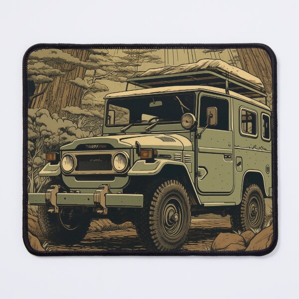 Item preview, Classic Toyota Land Cruiser FJ-40 designed and sold by StickeryPickery.