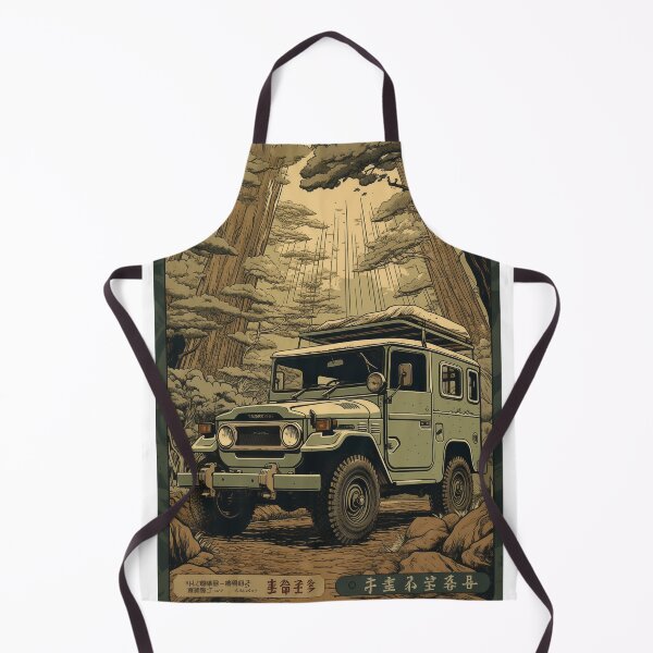 Item preview, Classic Toyota Land Cruiser FJ-40 designed and sold by StickeryPickery.