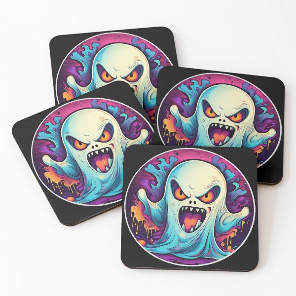 Item preview, Cartoon Angry Spooky Ghost designed and sold by Boxing Kangaroo Retail Company.
