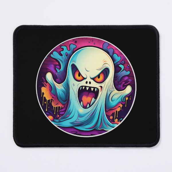 Item preview, Cartoon Angry Spooky Ghost designed and sold by Boxing Kangaroo Retail Company.
