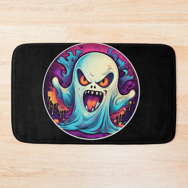 Item preview, Cartoon Angry Spooky Ghost designed and sold by Boxing Kangaroo Retail Company.