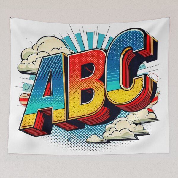 Aperçu de l'œuvre #2..ABC Pop Art créée et vendue par Daofa.
