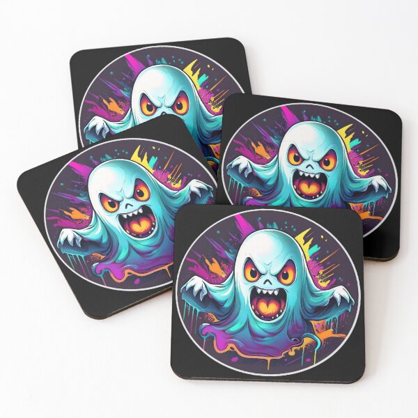 Item preview, Cartoon Angry Spooky Ghost designed and sold by Boxing Kangaroo Retail Company.
