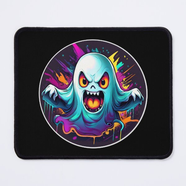 Item preview, Cartoon Angry Spooky Ghost designed and sold by Boxing Kangaroo Retail Company.