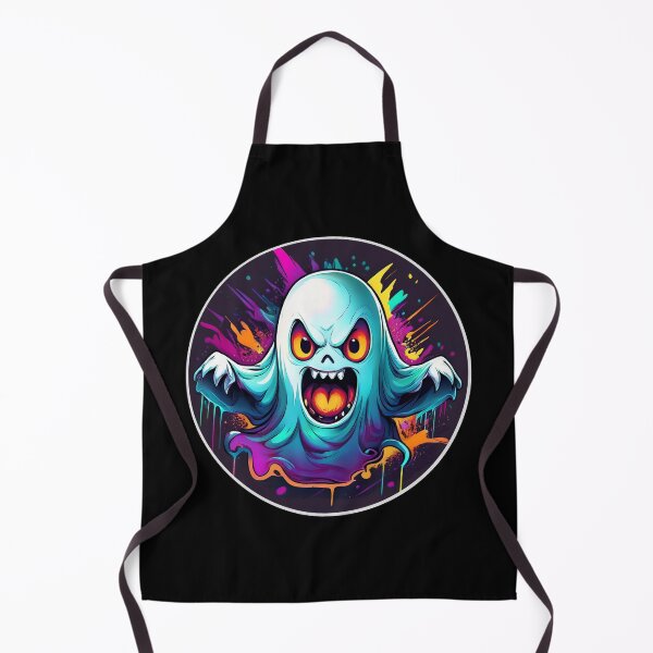 Item preview, Cartoon Angry Spooky Ghost designed and sold by Boxing Kangaroo Retail Company.