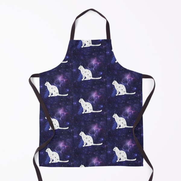 Item preview, Witchy Galactic Mystical Cat Kitty Stars designed and sold by WildWoodlandWitch.