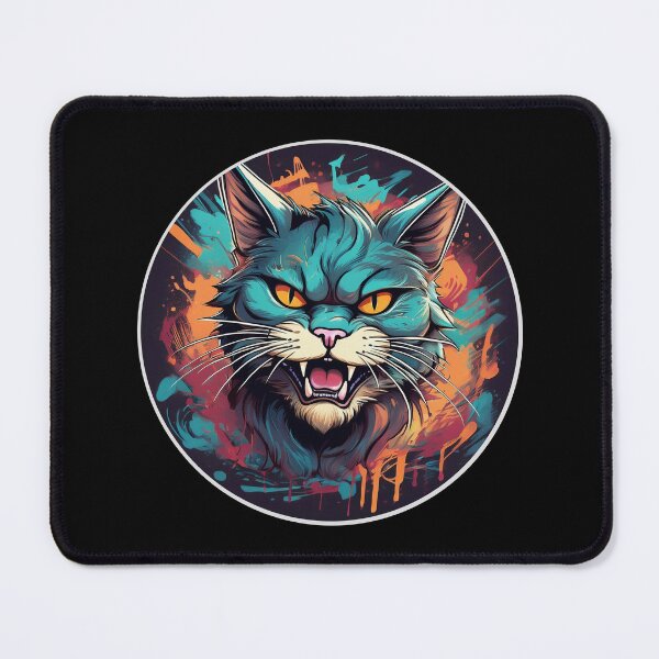 Item preview, Cartoon Angry Cat designed and sold by Boxing Kangaroo Retail Company.