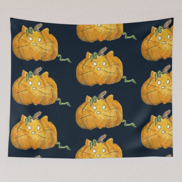 Item preview, Pumpkin Marshmellow Kitty designed and sold by BTZakuroNoTsuki.
