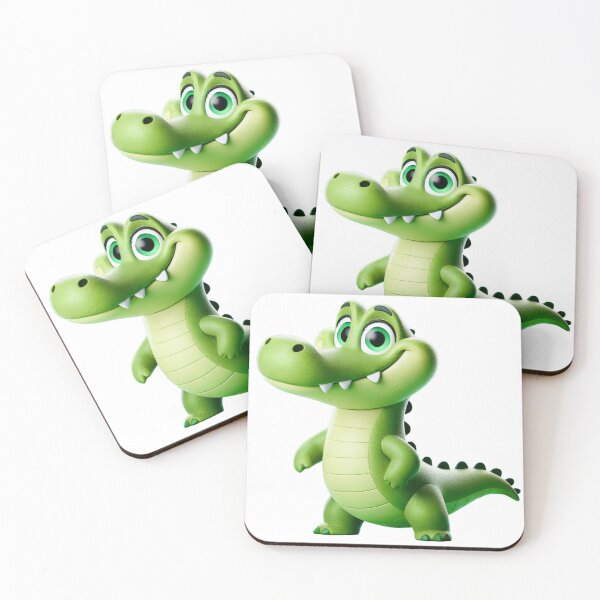 Item preview, Playful Crocodile: The Friendly King of the Swamp designed and sold by aunins7.