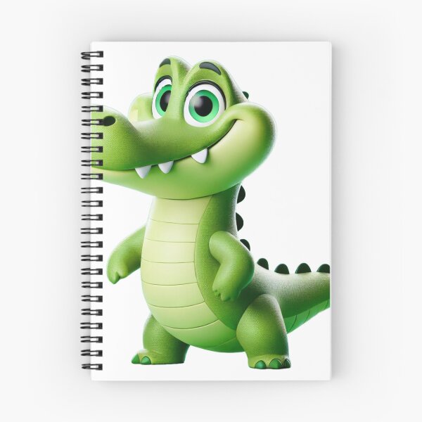 Item preview, Playful Crocodile: The Friendly King of the Swamp designed and sold by aunins7.