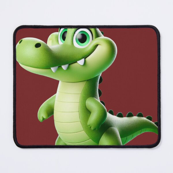 Item preview, Playful Crocodile: The Friendly King of the Swamp designed and sold by aunins7.