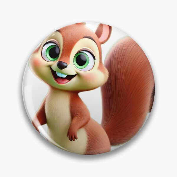 Item preview, Playful Squirrel: The Joyful Acrobat of the Forest designed and sold by aunins7.
