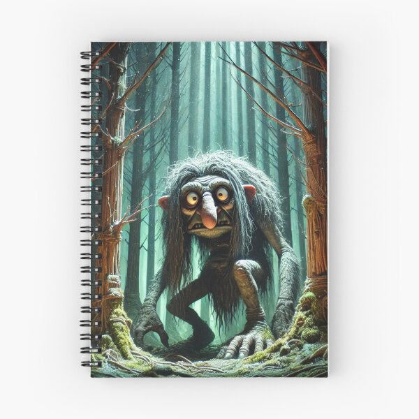 Item preview, Thornwhisper the Forest Troll - Creepy Cult Creature Lurking in the Shadows designed and sold by maxthegrem.
