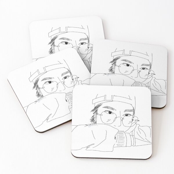 Item preview, Han Jisung - Black Lineart designed and sold by itsaiaaa.