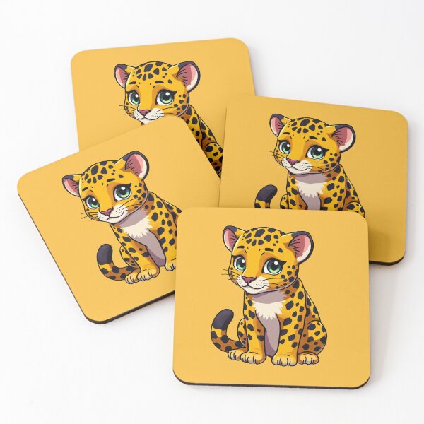 Item preview, Funny and Cute Anime Jaguar designed and sold by ThreeftlyPicks.