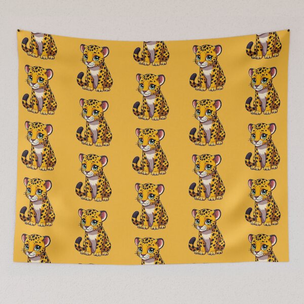Item preview, Funny and Cute Anime Jaguar designed and sold by ThreeftlyPicks.