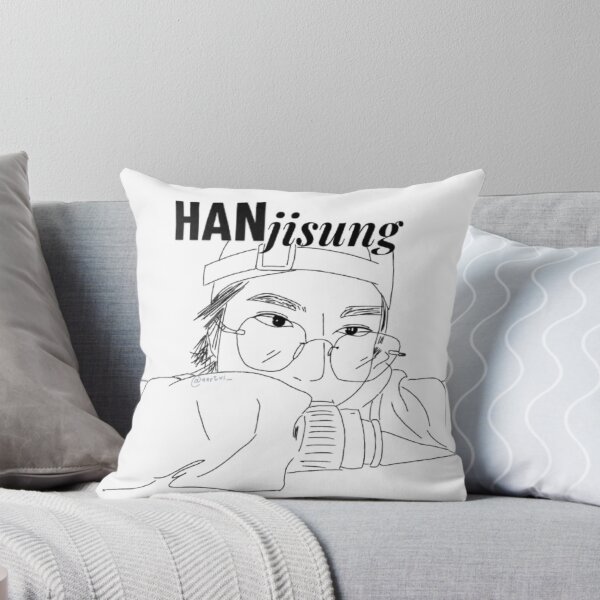 Item preview, Han Jisung - Black Lineart w/ name designed and sold by itsaiaaa.