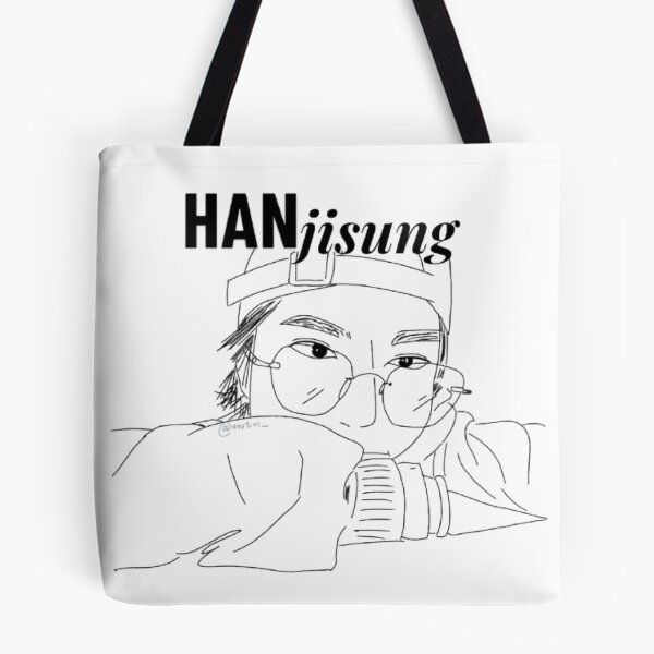 Item preview, Han Jisung - Black Lineart w/ name designed and sold by itsaiaaa.