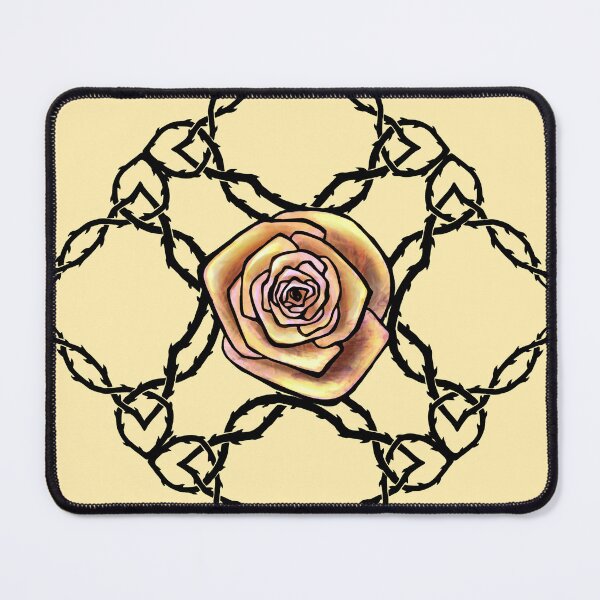 Item preview, Thorny Rose Ornament - Yellow designed and sold by Olooriel.