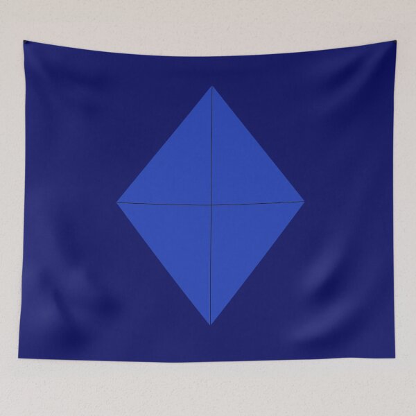 Item preview, The Blue Diamond designed and sold by Zlian's Art & Crafts Gallery.