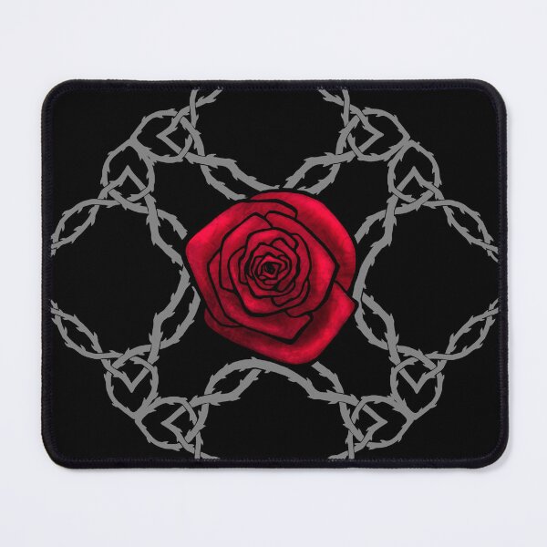 Item preview, Thorny Rose Ornament - Red designed and sold by Olooriel.