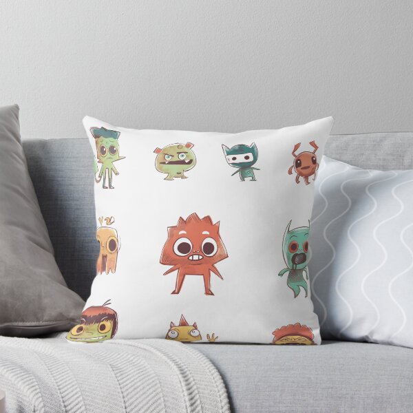 Item preview, kids Character Illustraion little cute Monsters Sticker designed and sold by Samanthi007.