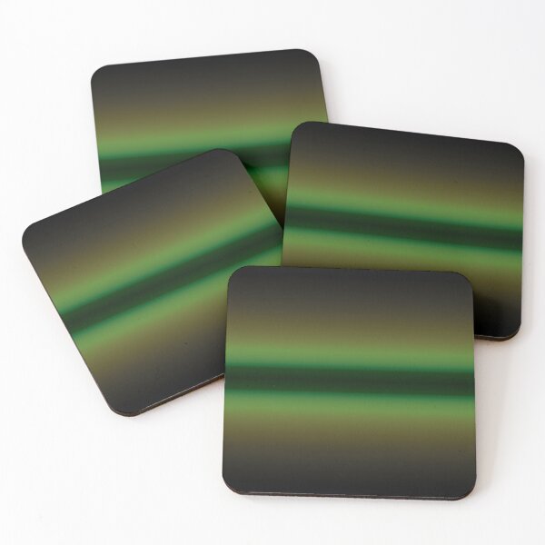 Item preview, Green Canary Horizon Abstract Design designed and sold by Julie Leisure Gardening.