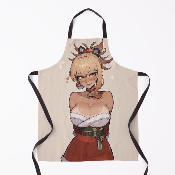 Item preview, Anime Gamer Girl in Christmas Santa Outfit designed and sold by WaifuBrowser.