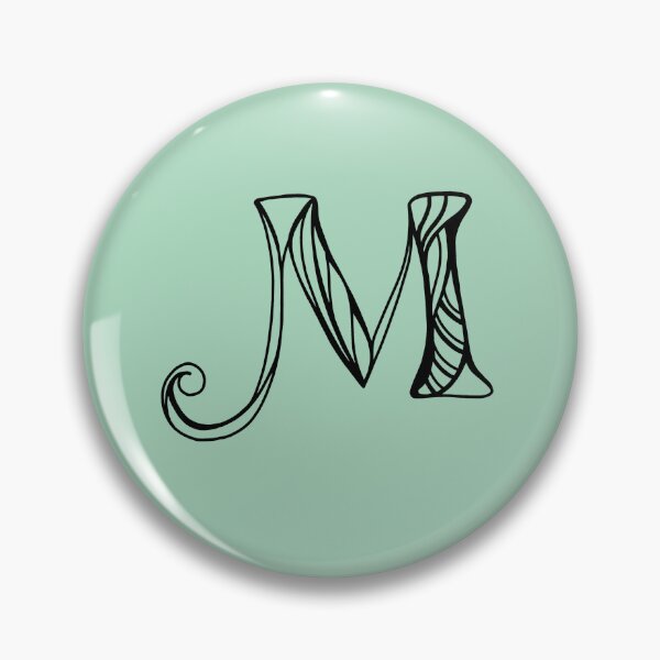 Artikelvorschau, Personalisierter Alphabet-Aufkleber M entworfen und verkauft von Jaleelah.