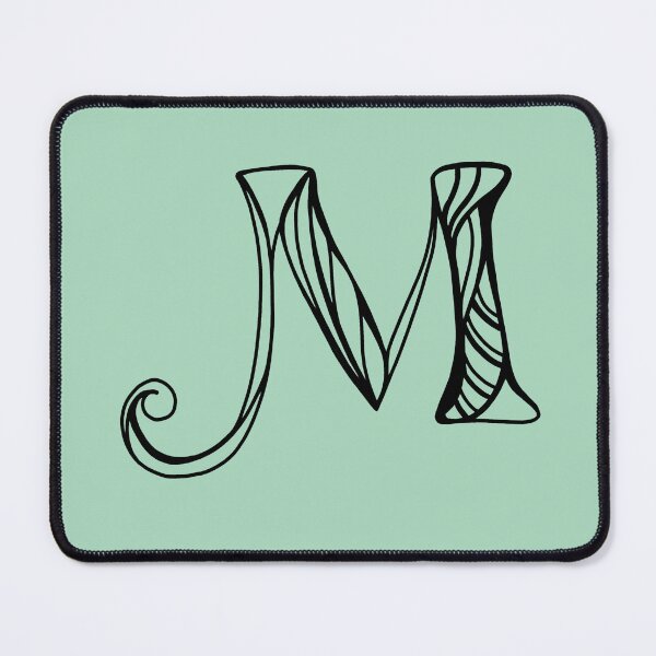 Item preview, M alphabet personalized sticker designed and sold by Jaleelah.