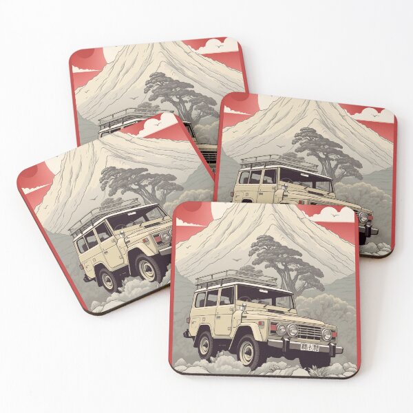 Item preview, Classic Toyota Land Cruiser FJ-40 designed and sold by StickeryPickery.