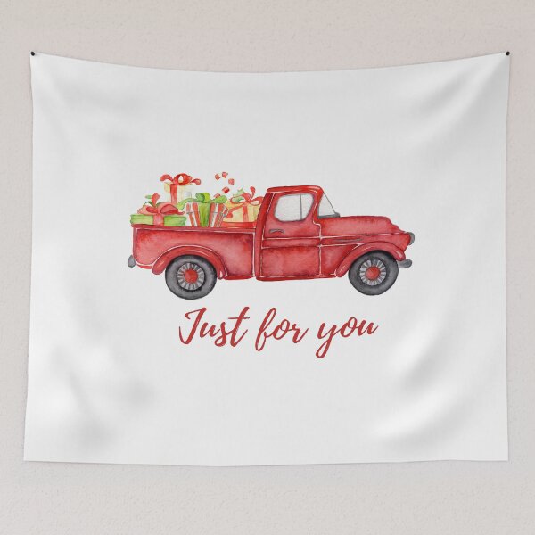 Item preview, Truck Gift Box Merry Christmas T-Shirt  X mass Just for you Tee designed and sold by Vamos Store.