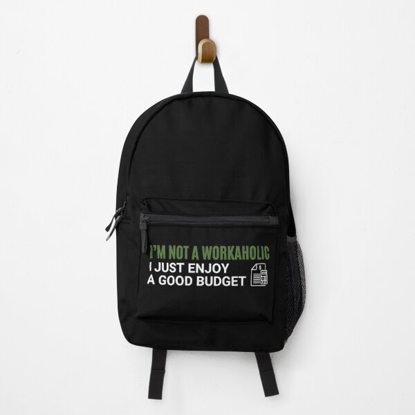 Item preview, Not a Workaholic, Just a Budget Enthusiast designed and sold by UN-FUR-GETTABLE.