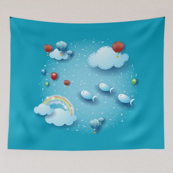 Item preview, Flying Fishes designed and sold by LuisaVenturoli.