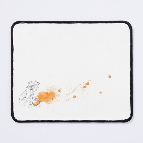 Item preview, Girl releasing butterflies designed and sold by JavierLazaro.