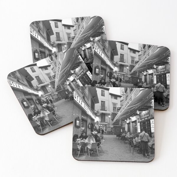 Item preview, Evening drinks, Granada, monochrome designed and sold by paulboizot.