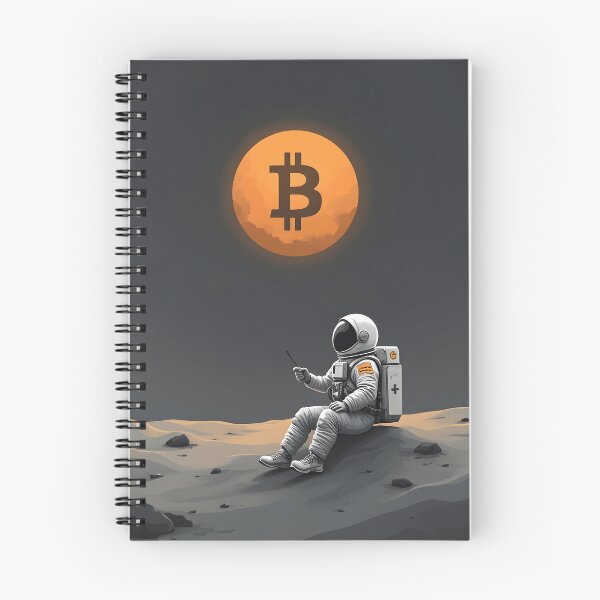 Item preview, Bitcoin Voyager Space Crypto Journey designed and sold by RadDeck.