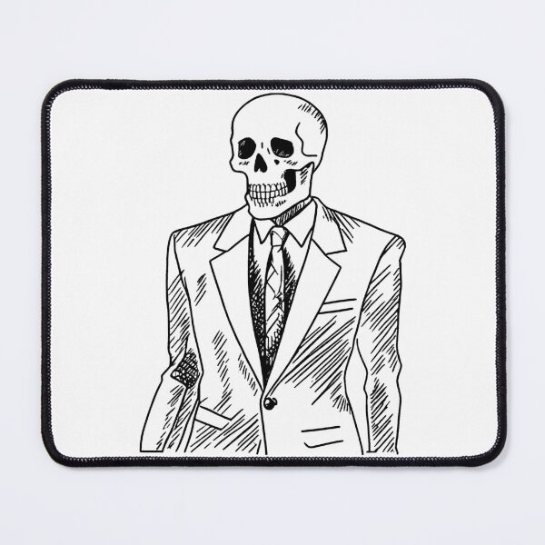 Item preview, Stylish Skeleton in a Suit designed and sold by GeoSketchWear.