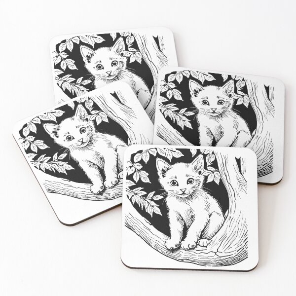 Item preview, Adorable Cat Relaxing in a Tree designed and sold by GeoSketchWear.