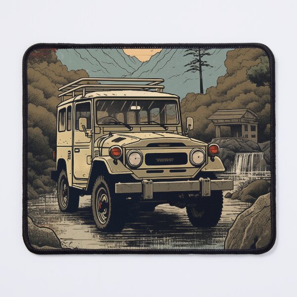 Item preview, Classic Toyota Land Cruiser FJ-40 designed and sold by StickeryPickery.