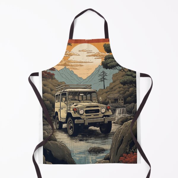 Item preview, Classic Toyota Land Cruiser FJ-40 designed and sold by StickeryPickery.