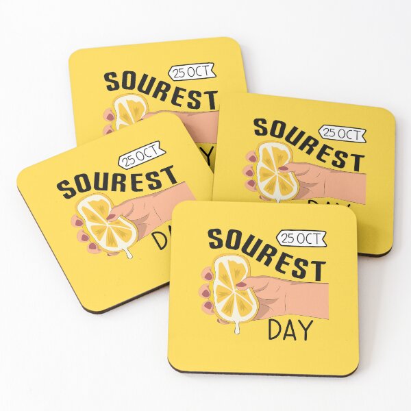 Item preview, 25 October Sourest Day - Wacky Holidays designed and sold by ChemicalXShop.