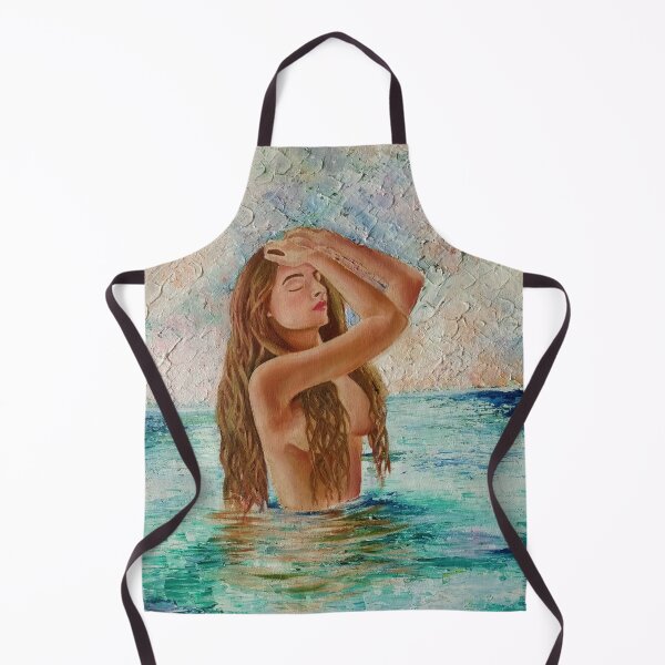 Item preview, Woman bathing in the lake designed and sold by DaminiSargam.