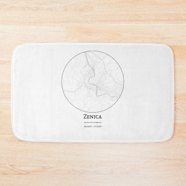 Item preview, Topography of Zenica designed and sold by JohnnysHeath.