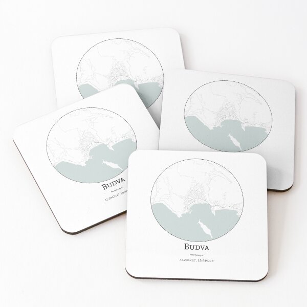 Item preview, Topography of Budva designed and sold by JohnnysHeath.
