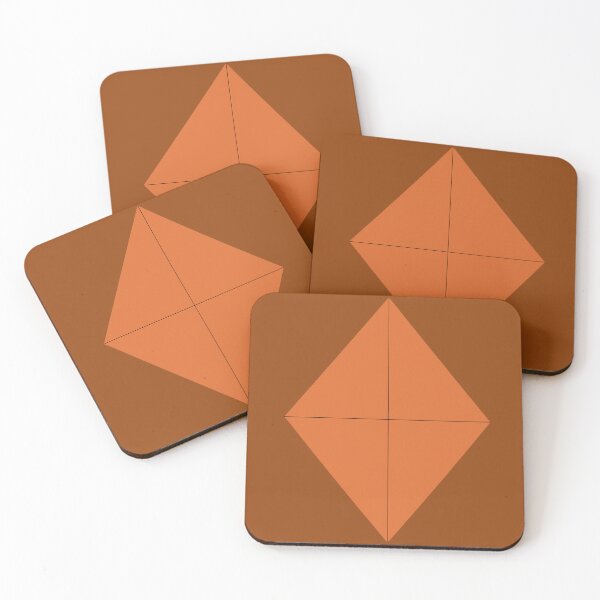 Item preview, The Orange Diamond designed and sold by Zlian's Art & Crafts Gallery.