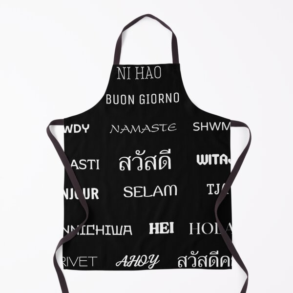 Item preview, Hello Black T-shirt Greetings in different languages Tee  designed and sold by Vamos Store.