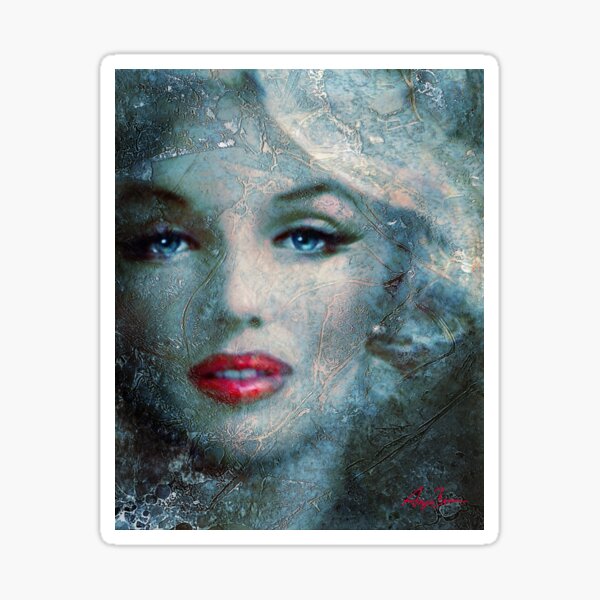 MM Frozen Blue Sticker