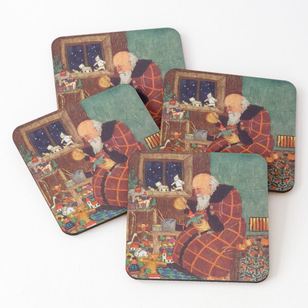 Item preview, 1920 Santa Claus Making Toys designed and sold by historicimage.
