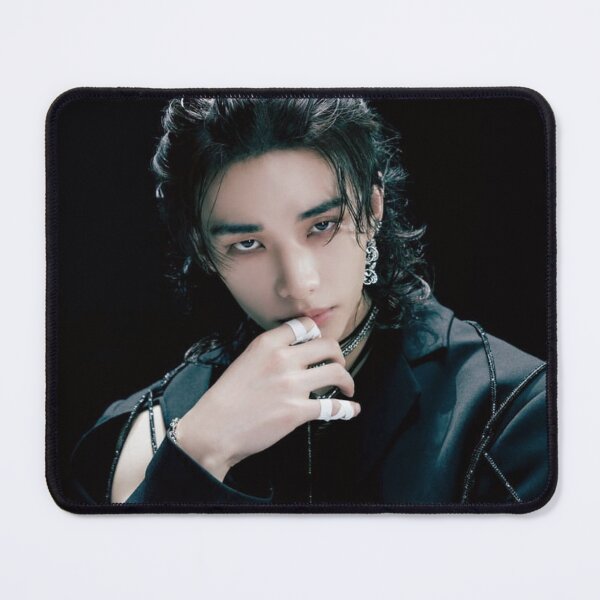 Item preview, GIANT back and white 2nd Japanese album hyunjin Stray Kids (스트레이 키즈) IMAGE SKZ kpop ot8 designed and sold by Kpop-Noona.